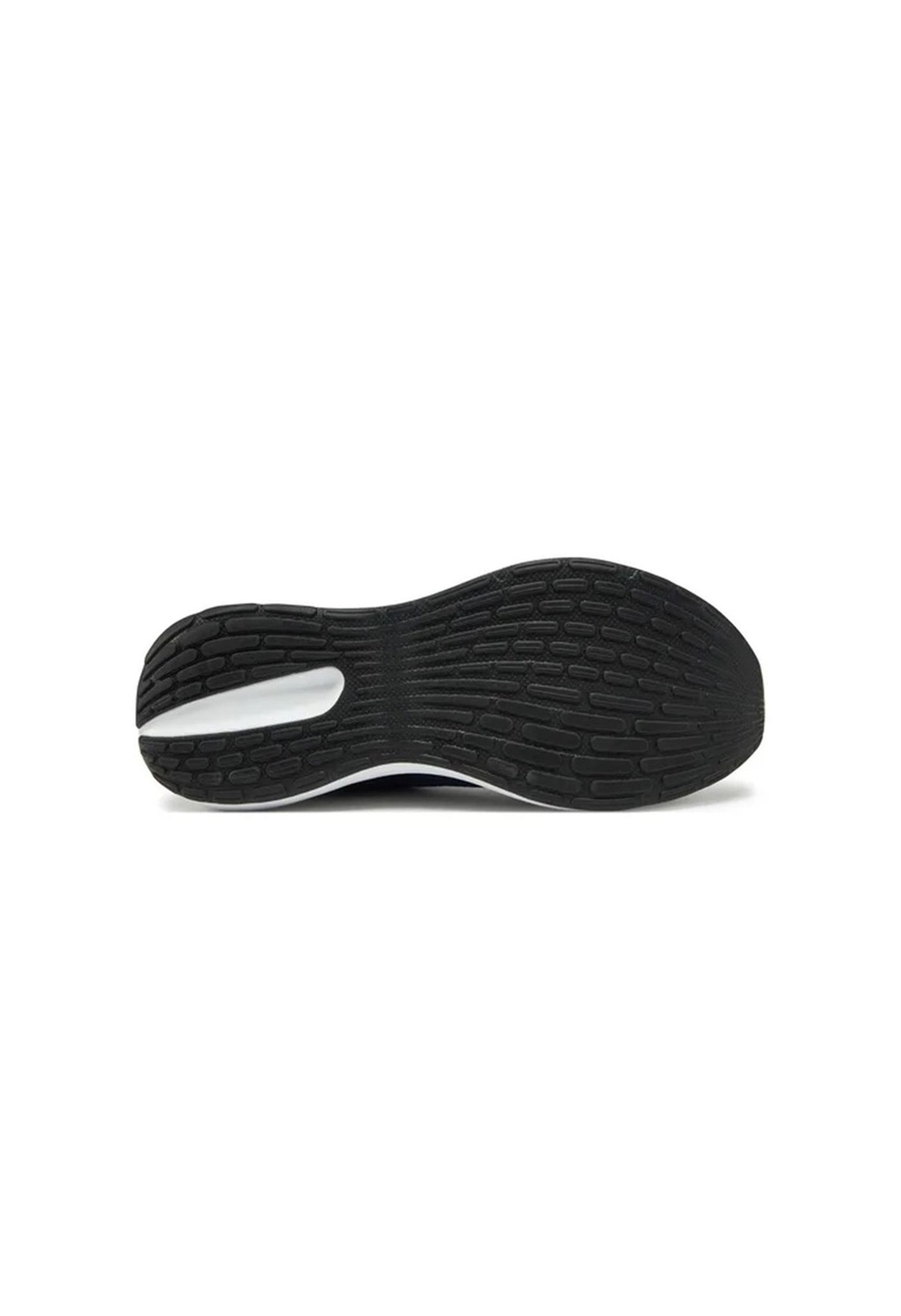 Durable rubber outsole and tread pattern of the Adidas Response Runner U for traction.