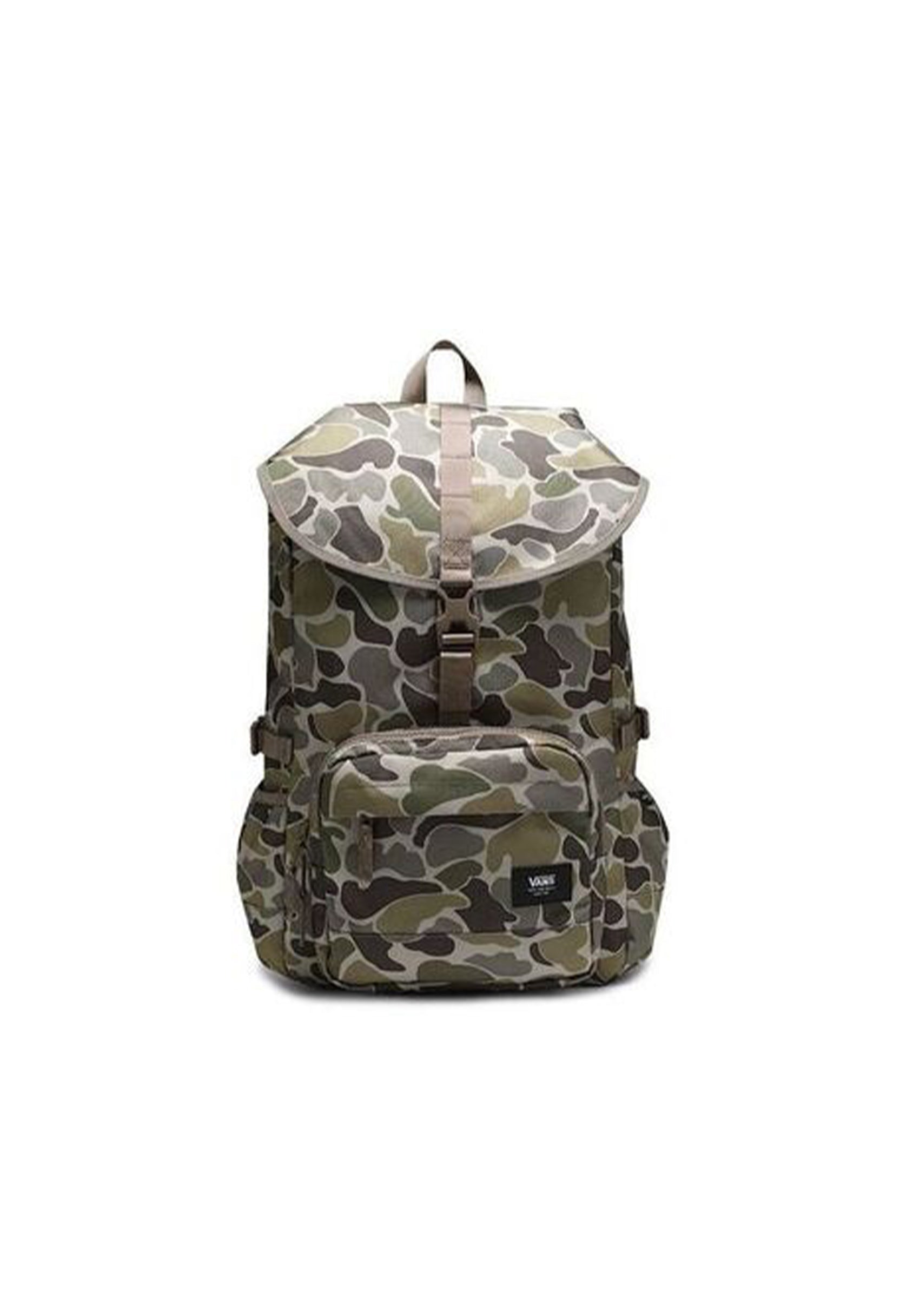 Vans Unisex Black Polyester Logo Backpack – Model VN000HRFDBC1