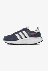 Side profile of authentic Adidas RUN 70S shoes showing the retro-inspired cushioned midsole.