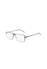 Front-angle view of authentic Italian-made Italia Independent 5211A metal designer glasses.