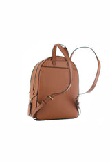 “Side view of Michael Kors Women’s Leather Designer Backpack 35S2G8TB2L – authentic luxury backpack with metallic zip fastening and elegant silhouette.”