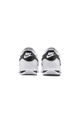 Rear view of Nike Cortez men's trainers showing the black heel tab and Nike branding.