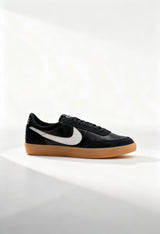 Brand new Nike Killshot 2 Leather men's sneakers in black and white side view.