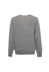 Sergio Tacchini men's wool blend sweater, back view.