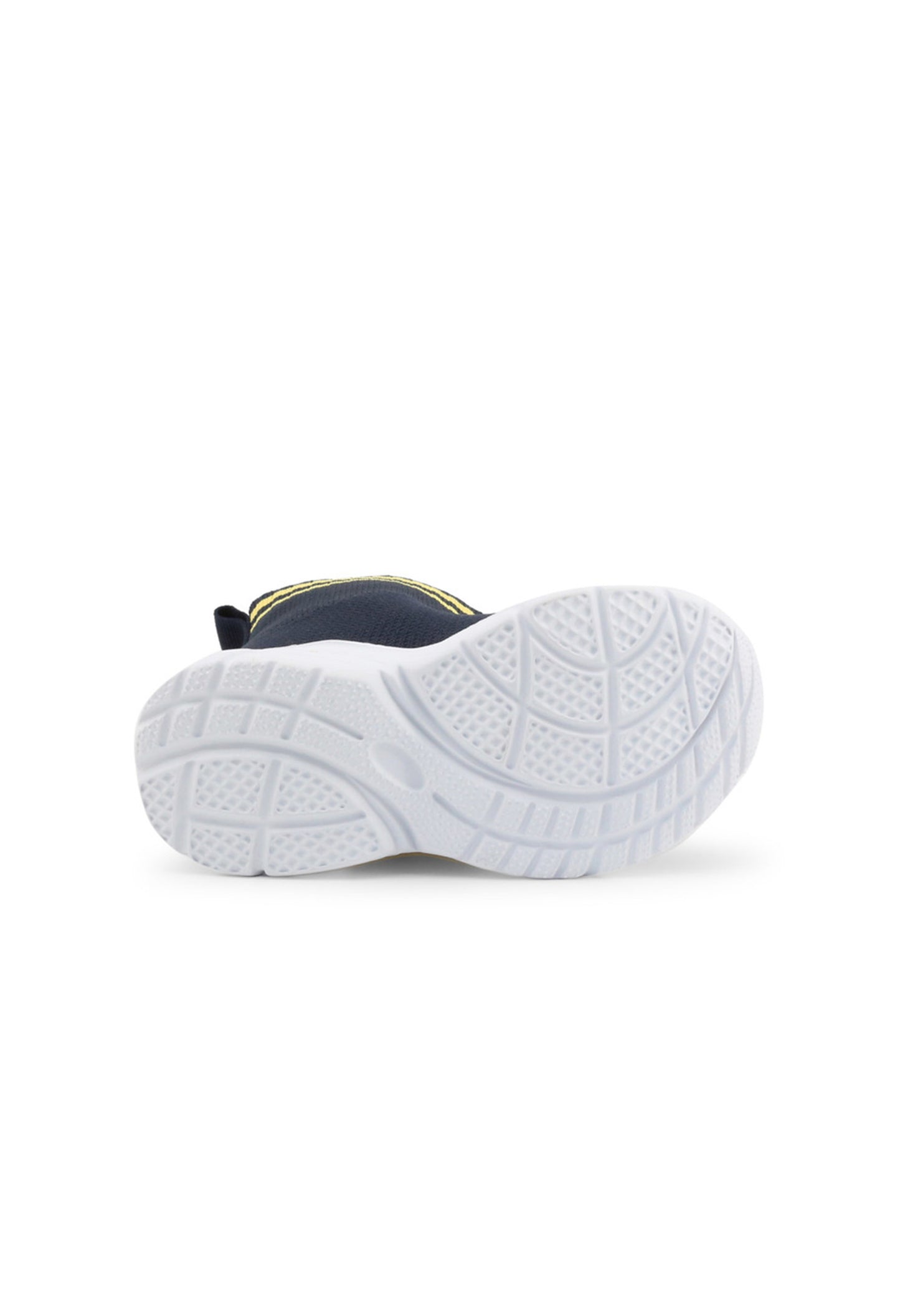 Shone kids' sneaker showing the base and lightweight rubber sole.