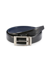 Ungaro adjustable reversible belt showing a navy blue color variant option.