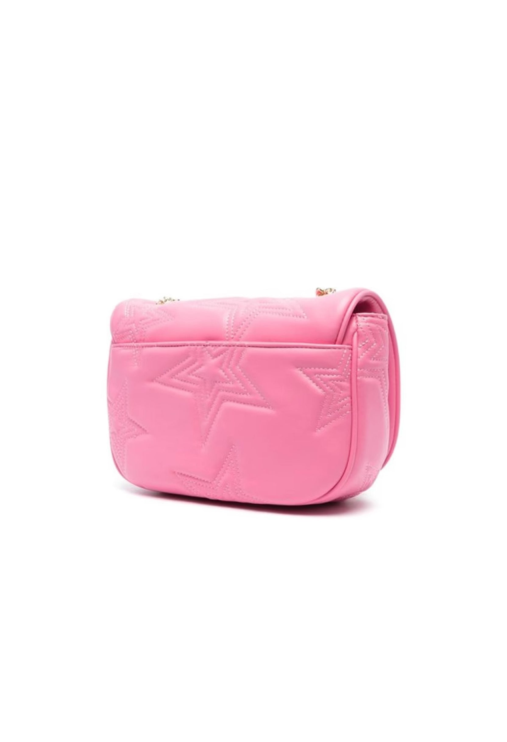 Side view of the Versace Jeans 75VA4BC1_ZS806 pink synthetic crossbody bag.